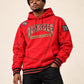 FTP Tuskegee University 92 Frankenstein Stitched Hoodie Red / Kelly Green