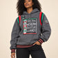30th Anniversary FTP AACA Frankenstein Stitched Hoodie Charcoal / Black