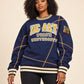 North Carolina A&T University Original '92 "Frankenstein" Crewneck Navy/Gold