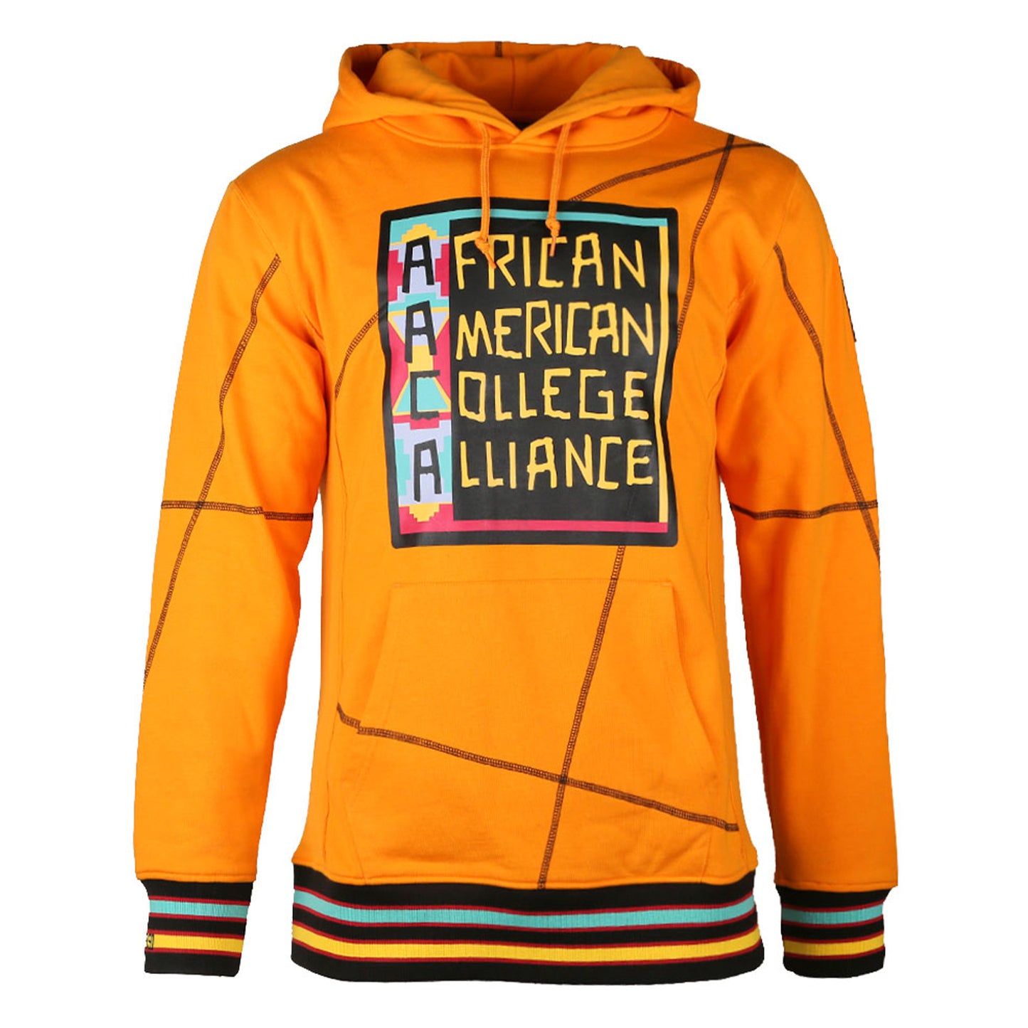 AACA Original 92 Frankenstein Stitched Hoodie Gold/Black