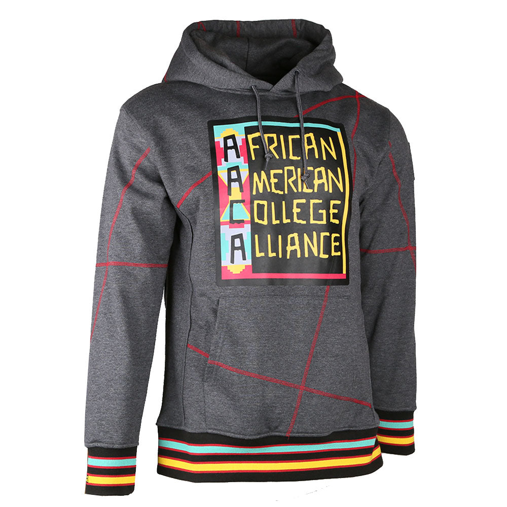 AACA Original 92 Frankenstein Stitched Hoodie Charcoal Grey / Red