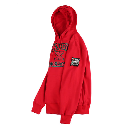 AACA Malcolm College Hoodie | Red | Ultra-Soft Fleece Pullover, Slim Fit
