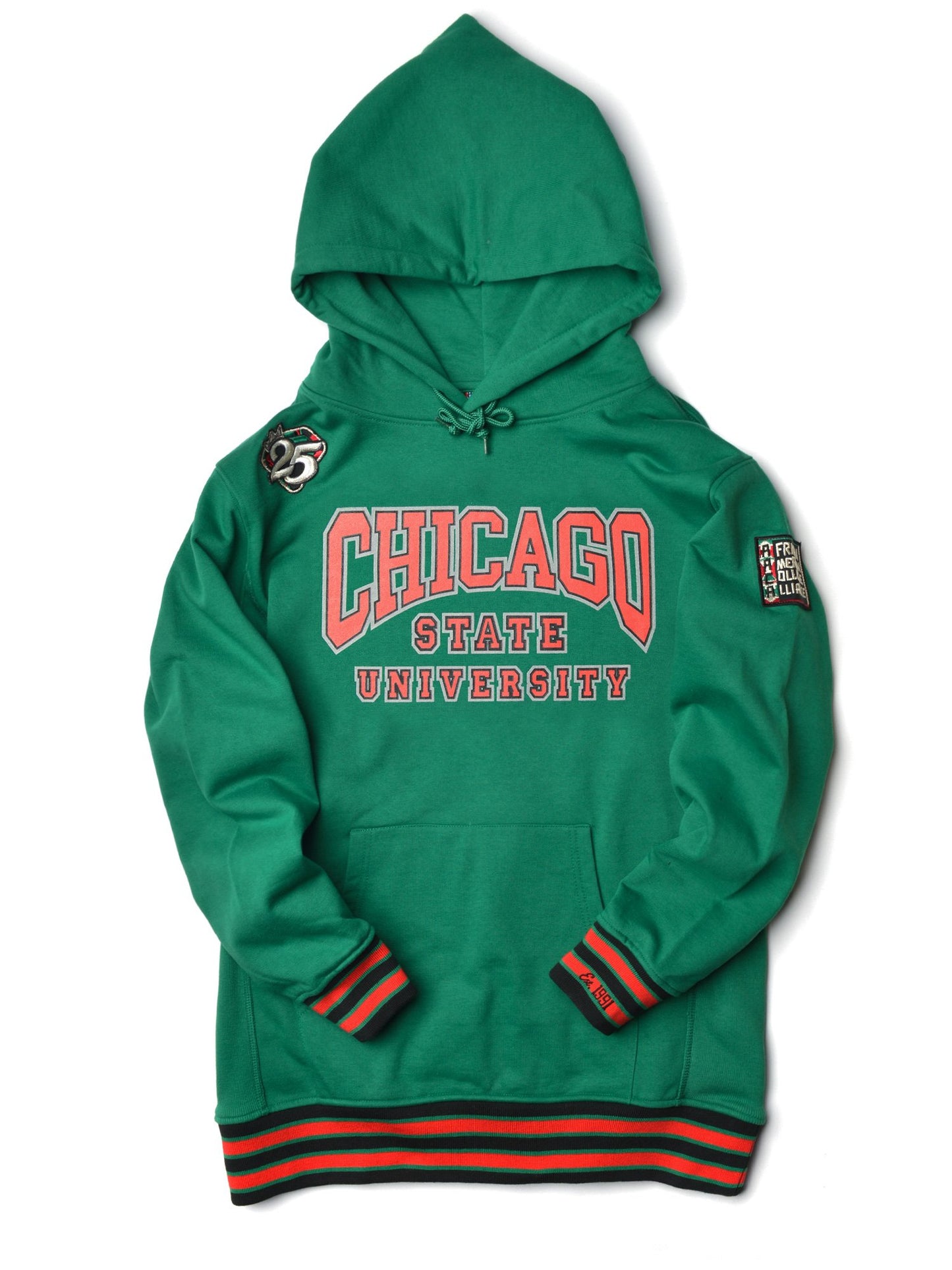 FTP Chicago State University Classic 91 Hoodie Kelly Green