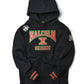 FTP Malcolm X College Classic 91 Hoodie Black Classic Hoodie white background product image