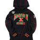 FTP Malcolm X College Frankenstein 92 Stitch Hoodie Black/ Red Frankenstein Hoodie white background product image