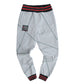 FTP Original 92 Frankenstein Stitched Sweatpants MDH.Grey / Green Malcolm X College Frankenstein Sweatpants white background product image