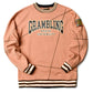 Grambling State University Classic '92 Crewneck Butter Rum/Black Frankenstein Crewneck white background product image
