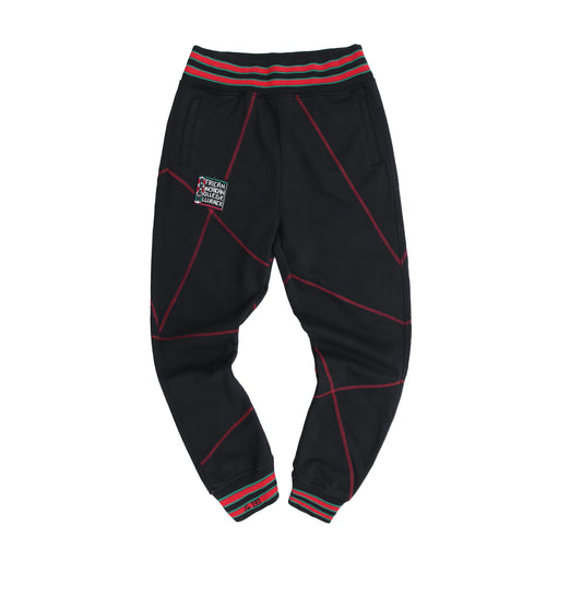 FTP Original 92 Frankenstein Stitched Sweatpants Black / Red