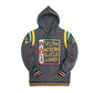 30th Anniversary AACA Frankenstein Stitched Hoodie Charcoal/Red Frankenstein Hoodie white background product image