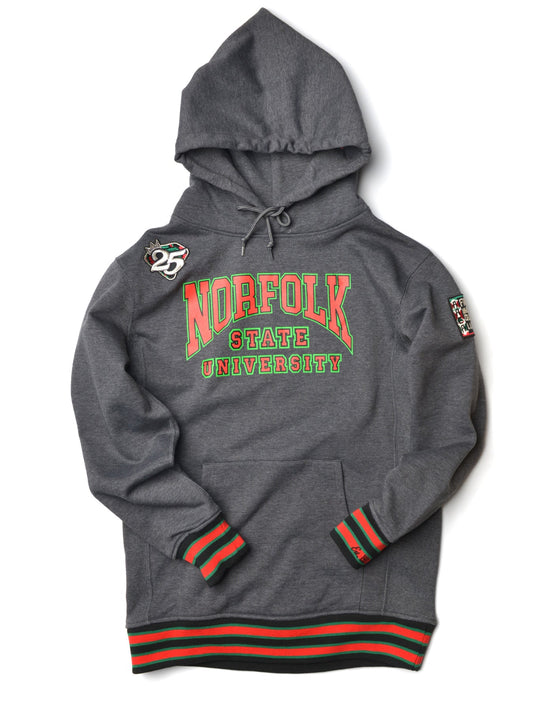 FTP Norfolk State University Classic 91 Hoodie Charcoal Grey