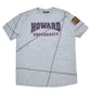 Howard University Originals' AACA Classic T-Shirt MDH. Grey / Navy Classic Tee white background product image