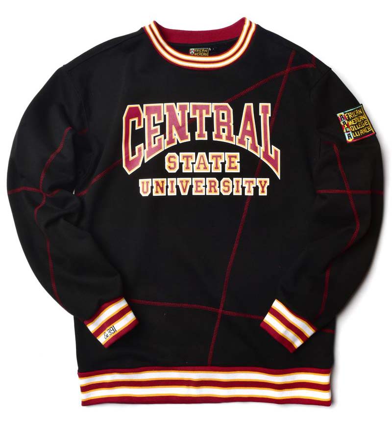 Central State University Original '92 "Frankenstein" Crewneck Black/Maroon