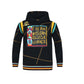 30th Anniversary AACA Frankenstein Stitched Hoodie Black/Gold Frankenstein Hoodie white background product image
