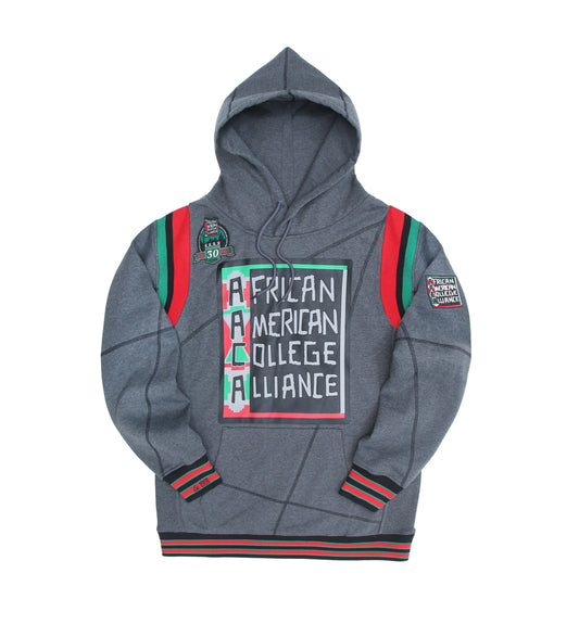 30th Anniversary FTP AACA Frankenstein Stitched Hoodie Charcoal / Black