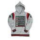 30th Anniversary FTP AACA Frankenstein Stitched Hoodie MDH. Grey / Green Frankenstein Hoodie white background product image