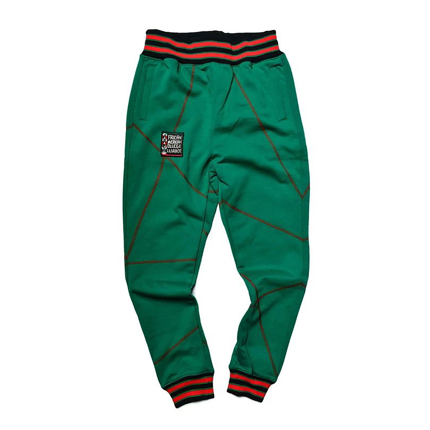 FTP Original 92 Frankenstein Stitched Sweatpants Kelly Green / Red