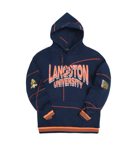 Langston 93 Frankenstein Hoodie Navy/Orange - AACA 30th Anniversary Special Edition