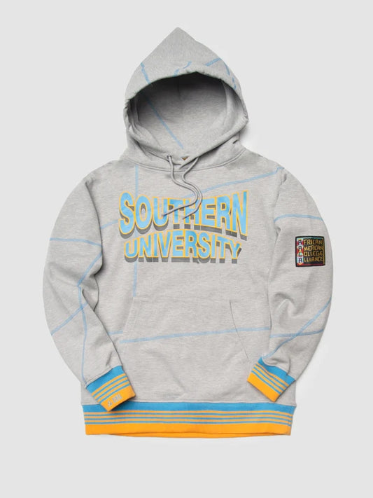 Southern University 93 Frankenstein Hoodie MDH Grey/Carolina - AACA 30th Anniversary Special Edition
