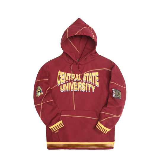 Central State University 93 Frankenstein Hoodie Maroon/Gold - AACA 30th Anniversary Special Edition