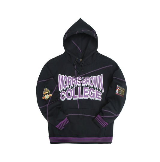 Morrisbrown College 93 Frankenstein Hoodie Black/Purple - AACA 30th Anniversary Special Edition