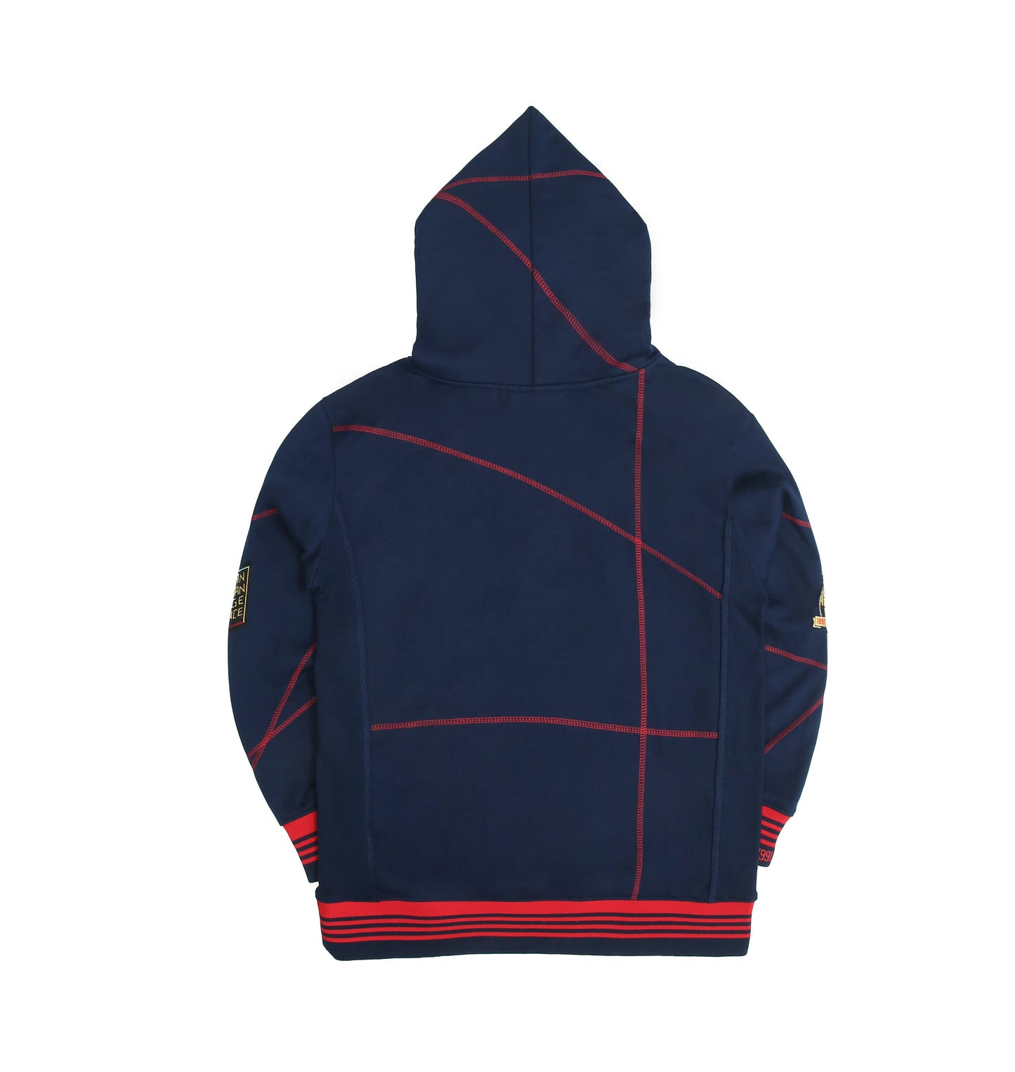 Lane 93 Frankenstein Hoodie Navy/Red - AACA 30th Anniversary Special Edition