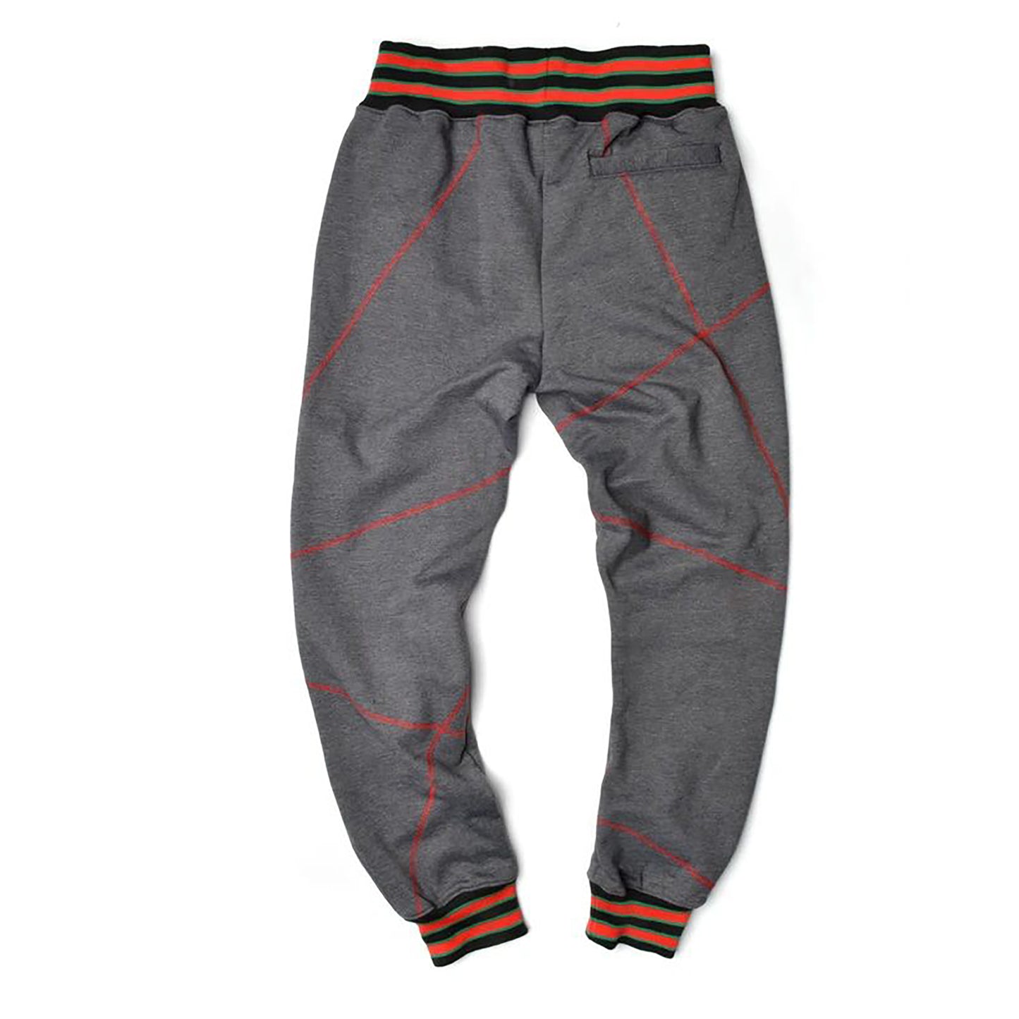 FTP Original 92 Frankenstein Stitched Sweatpants Charcoal Grey/Red