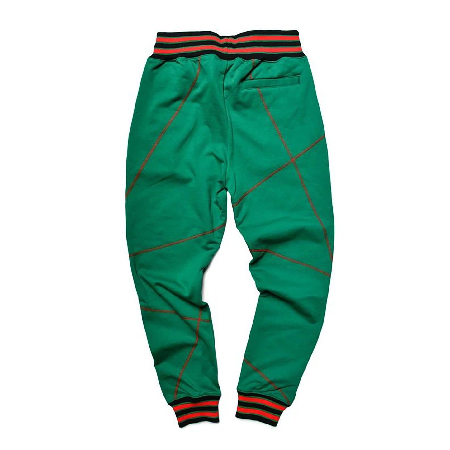 FTP Original 92 Frankenstein Stitched Sweatpants Kelly Green / Red