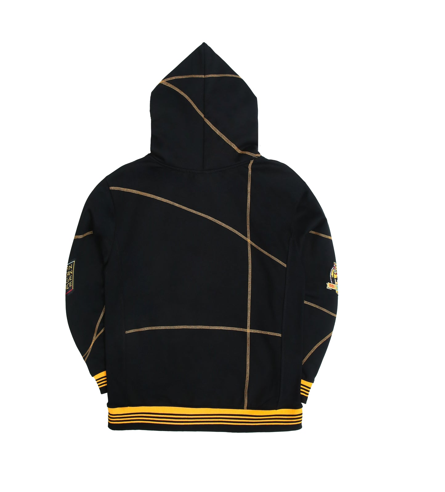 Bowie State University 93 Frankenstein Hoodie Black/Gold - AACA 30th Anniversary Special Edition