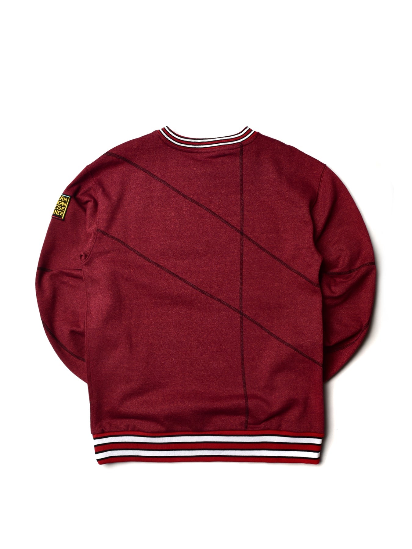 Winston-Salem State University Original '92 "Frankenstein" Crewneck Red Heather/Black