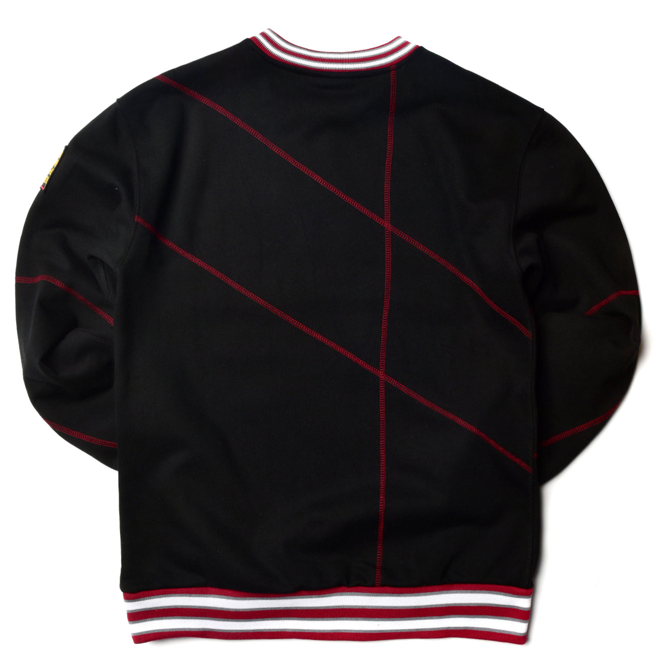 Compton Community College Original '92 Frankenstein Crewneck Black/Maroon