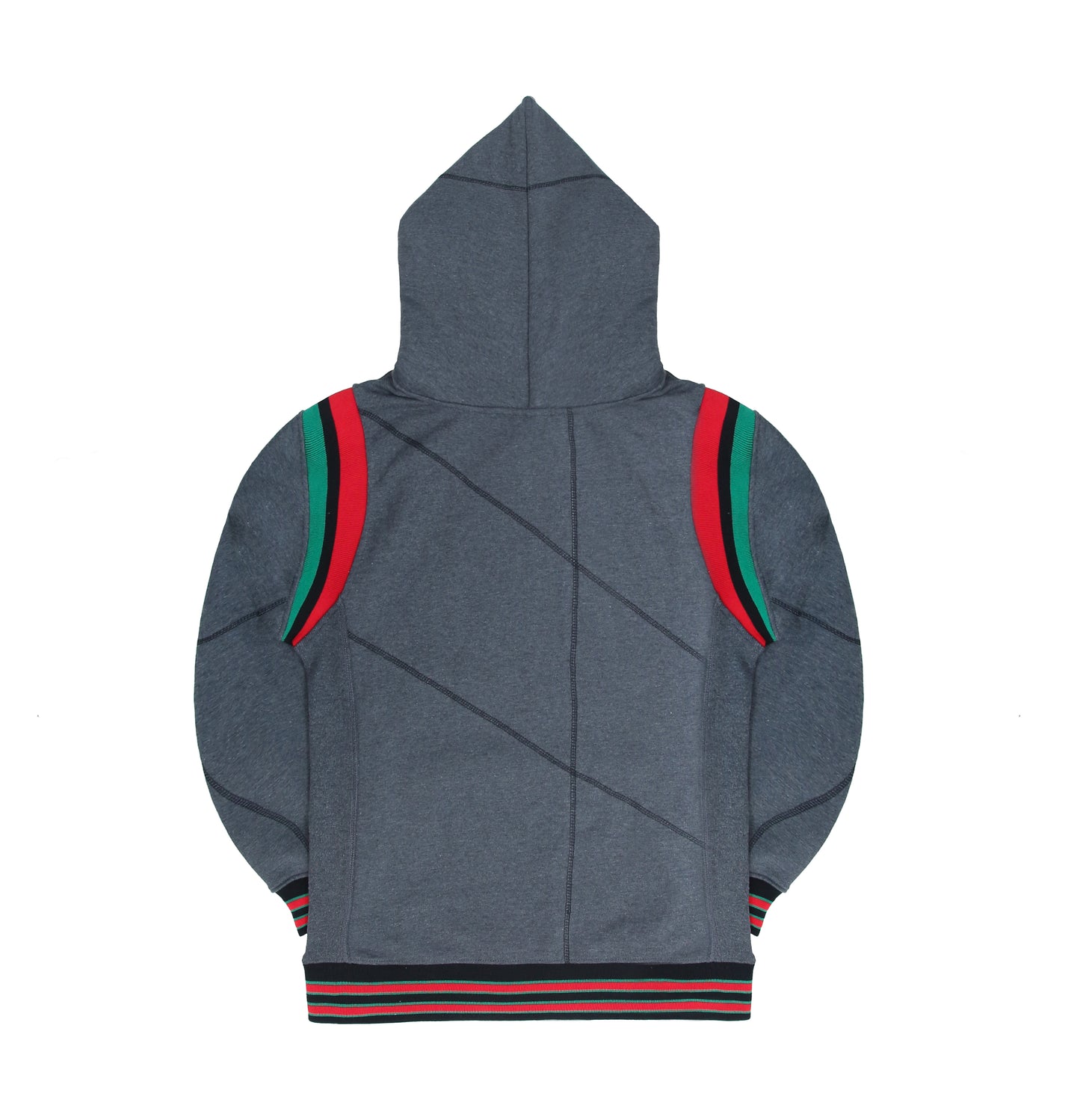 30th Anniversary FTP AACA Frankenstein Stitched Hoodie Charcoal / Black