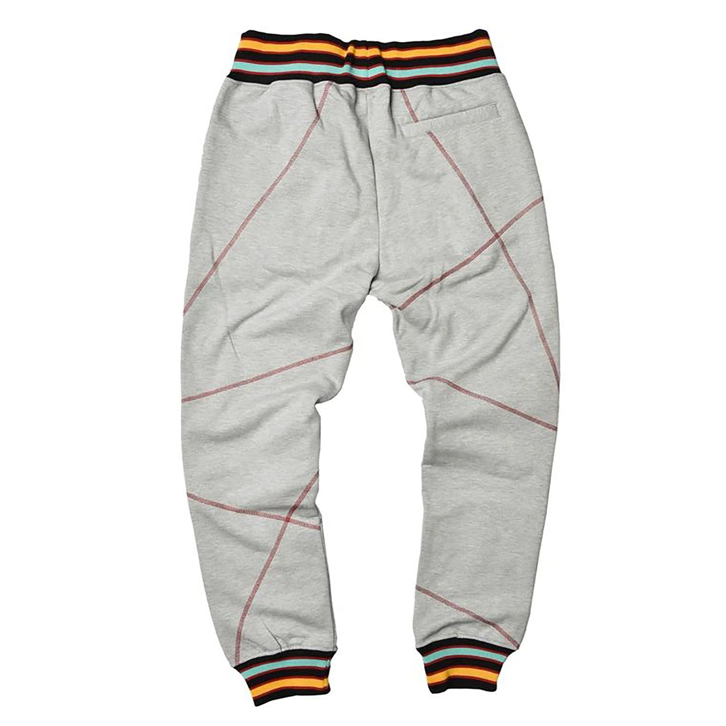 AACA Original 92 Frankenstein Stitched Sweatpants MDH.Grey / Red