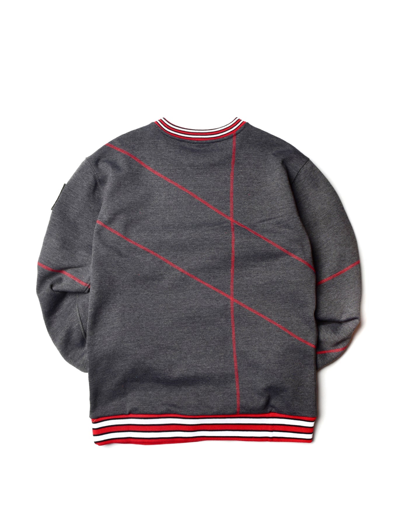 Clark Atlanta University Original '92 "Frankenstein" Crewneck Charcoal Grey/Red