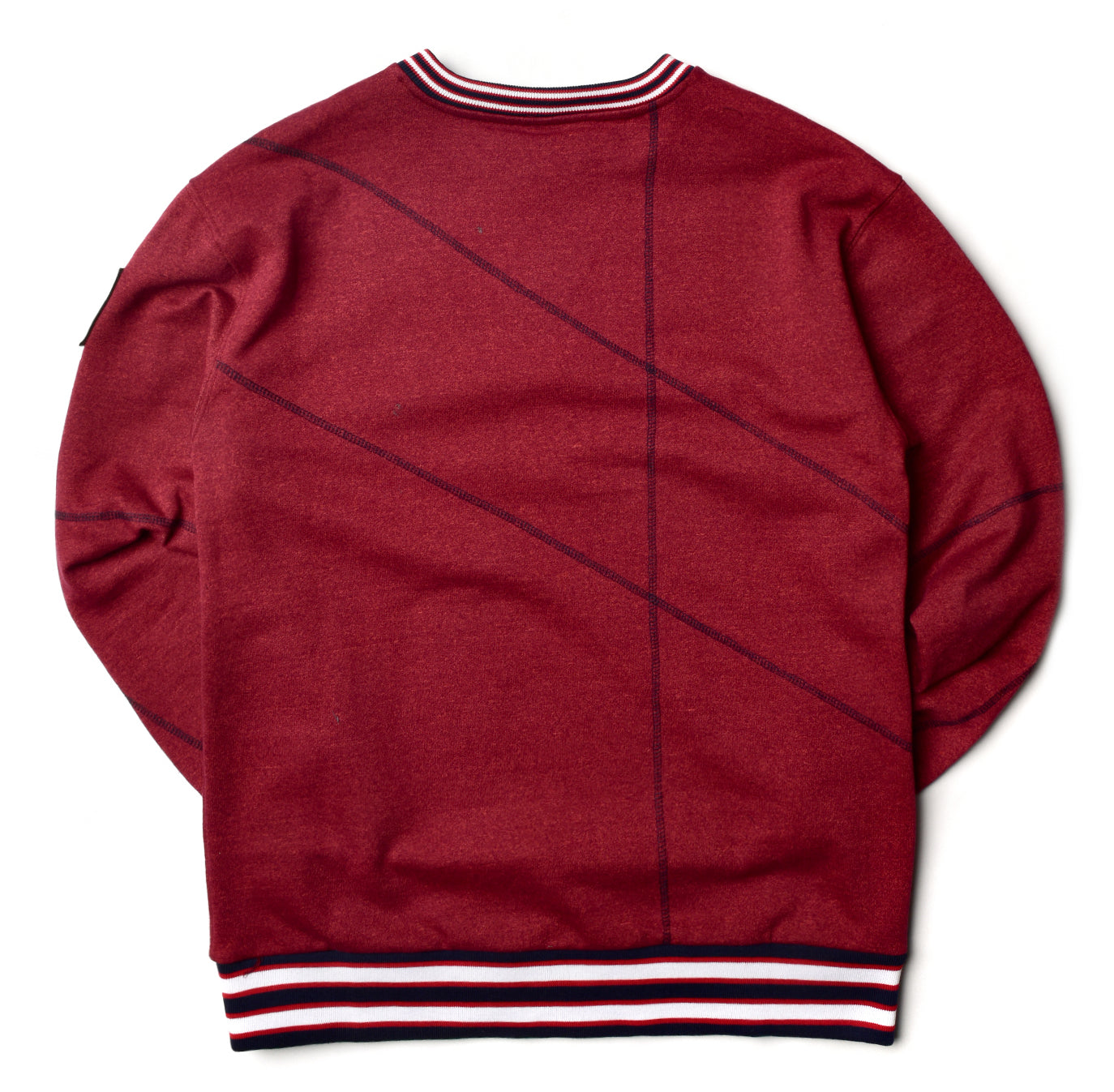 Howard University Original '92 "Frankenstein" Crewneck Red Heather/Navy