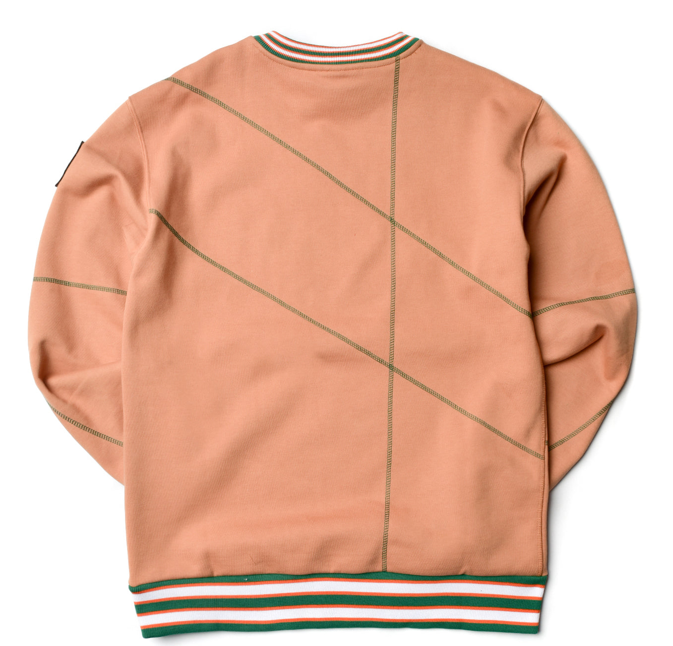 Florida A&M University Original '92 "Frankenstein" Crewneck Butter Rum / Kelly Green