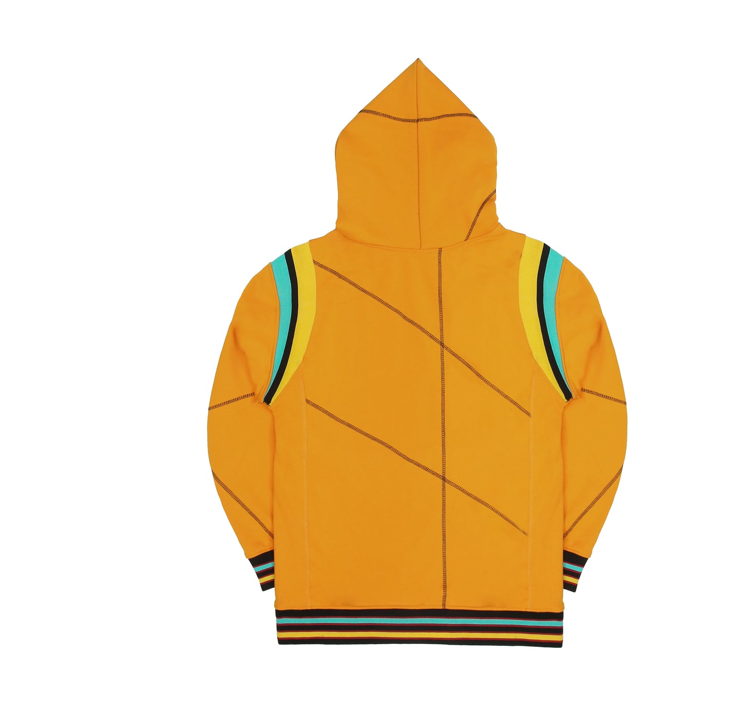 30th Anniversary AACA Frankenstein Stitched Hoodie Gold/Black-African American College Alliance