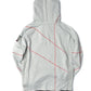 FTP Tuskegee University 92 Frankenstein Stitched Hoodie MDH.Grey / Red Frankenstein Hoodie alternate product image