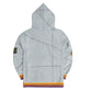 Benedict University 93 Frankenstein Hoodie MDH.Grey / Purple / Gold Benedict College Frankenstein Hoodie alternate product image