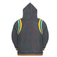 30th Anniversary AACA Frankenstein Stitched Hoodie Charcoal/Red Frankenstein Hoodie alternate product image