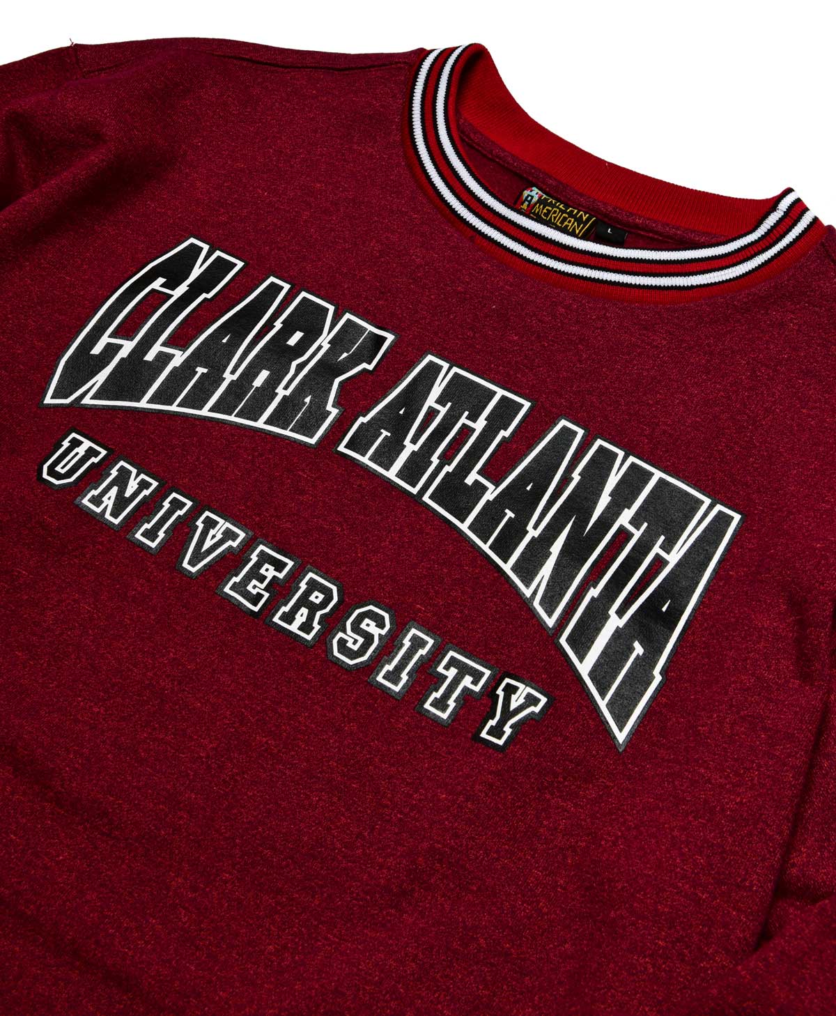 Clark Atlanta University Classic '91 Crewneck Red Heather
