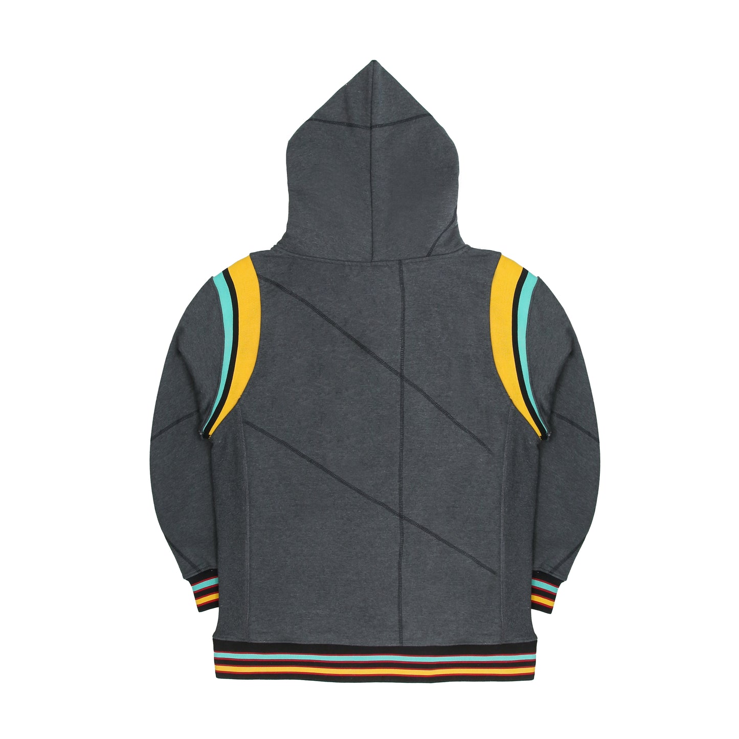 30th Anniversary AACA Frankenstein Stitched Hoodie Charcoal/Black - African American College Alliance