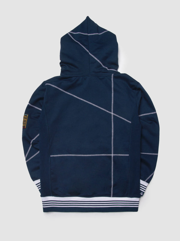 Howard University 93 Frankenstein Hoodie Navy/White