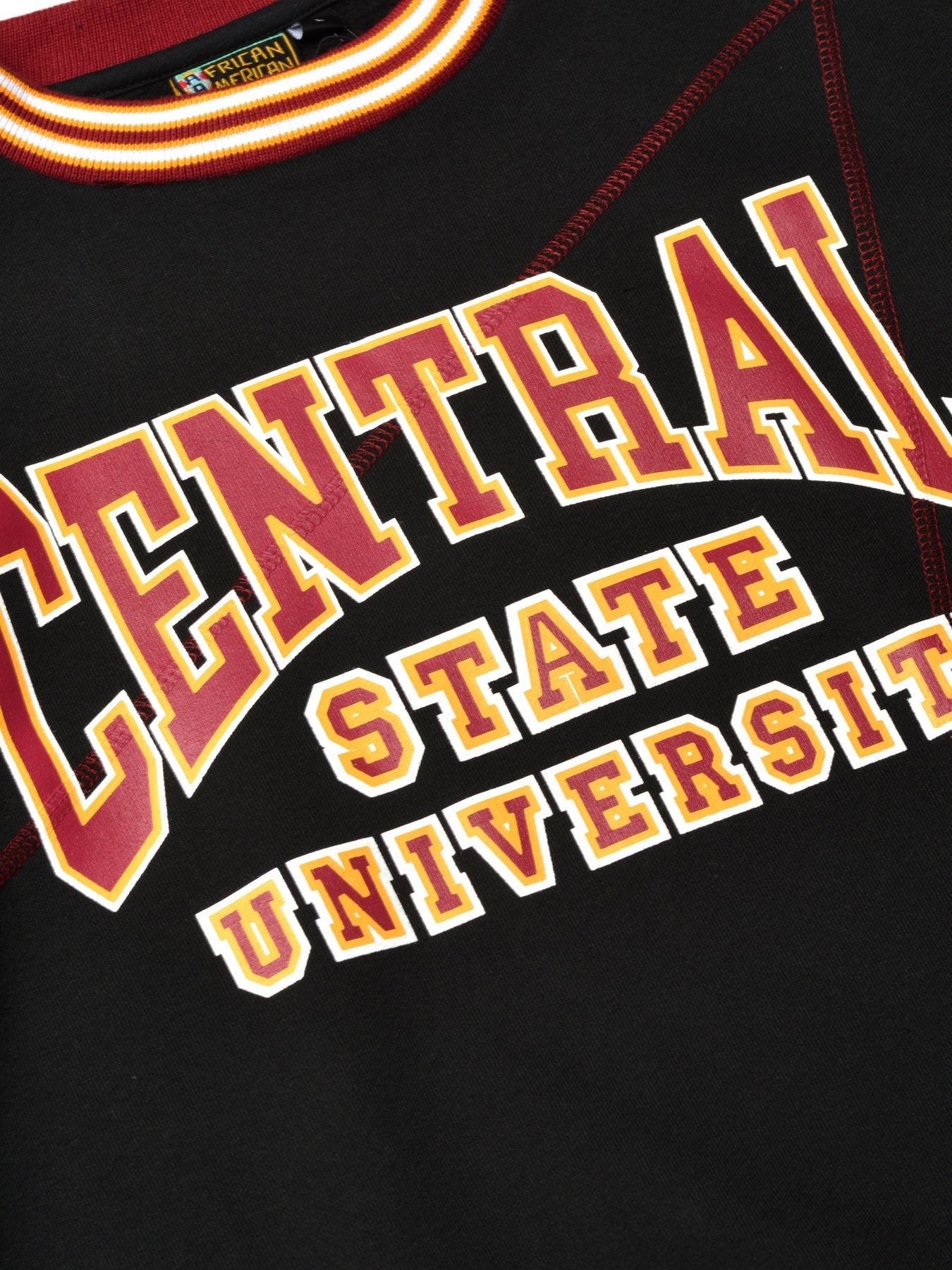 Central State University Original '92 "Frankenstein" Crewneck Black/Maroon