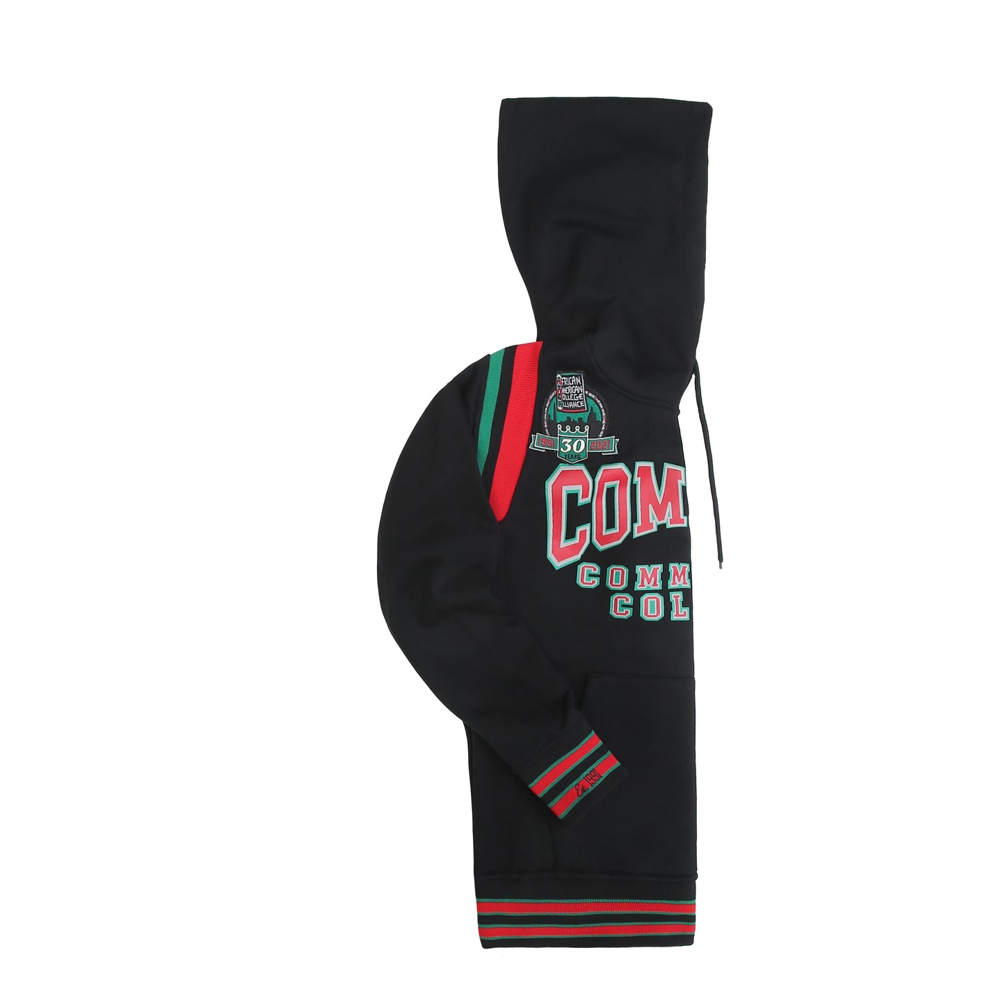 30th Anniversary FTP Compton Community College Hoodie All Black