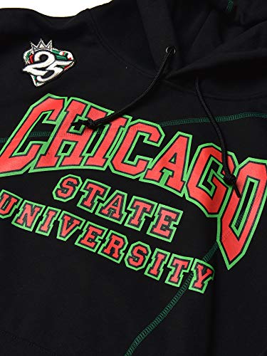 FTP Chicago State University AACA Original 92 Frankenstein Stitched Hoodie Black/Kelly Green