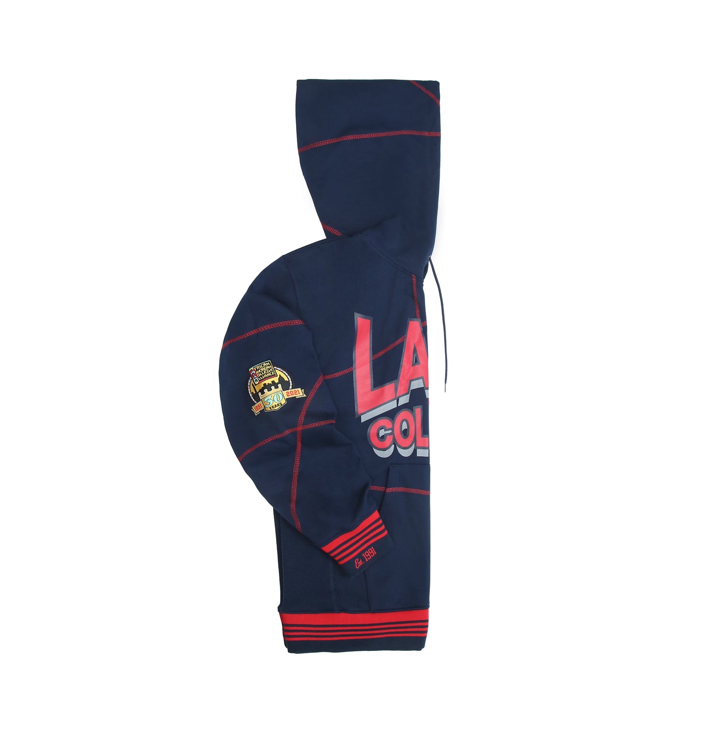 Lane 93 Frankenstein Hoodie Navy/Red - AACA 30th Anniversary Special Edition