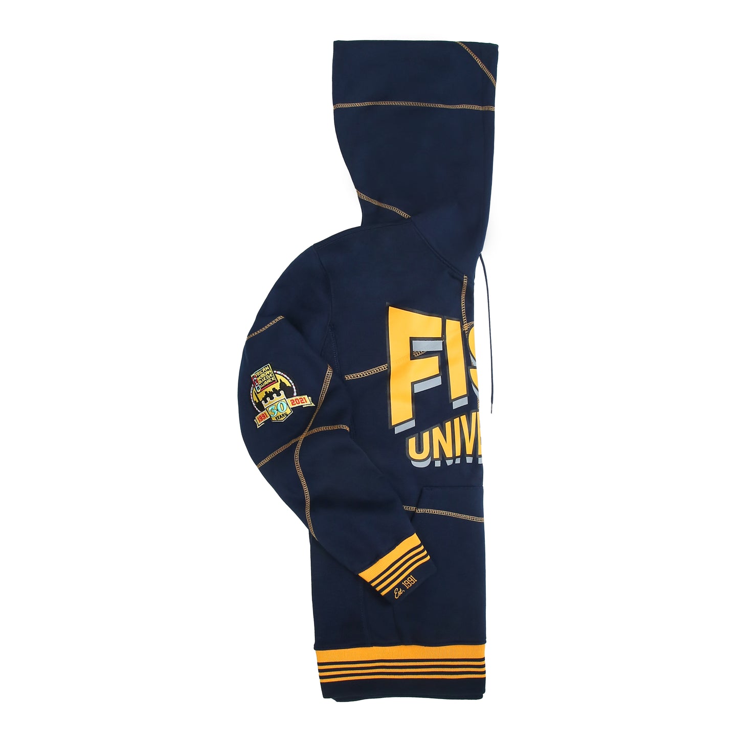FISK 93 Frankenstein Hoodie Navy/Gold - AACA 30th Anniversary Special Edition