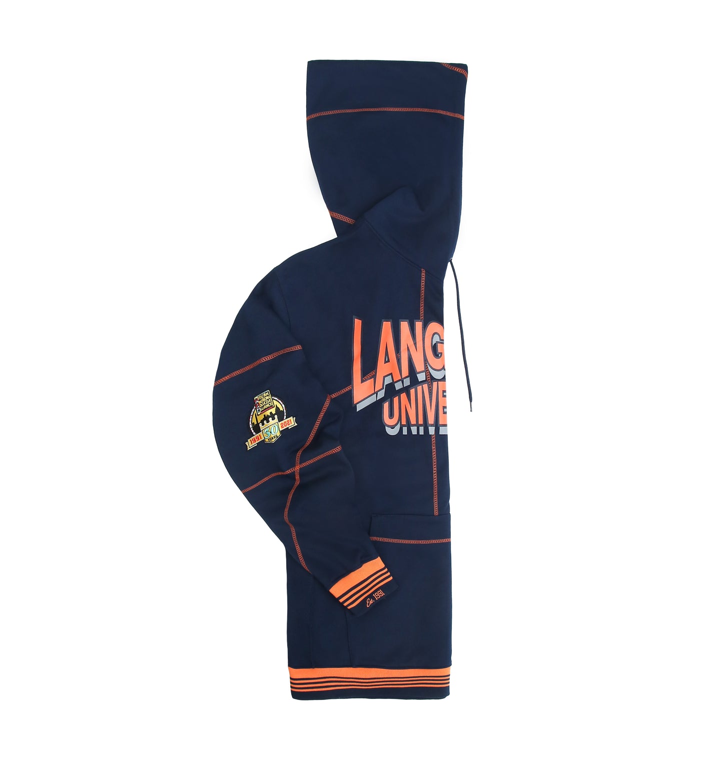 Langston 93 Frankenstein Hoodie Navy/Orange - AACA 30th Anniversary Special Edition