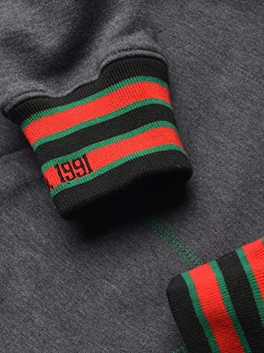 FTP Norfolk State University Classic 91 Hoodie Charcoal Grey / Kelly Green