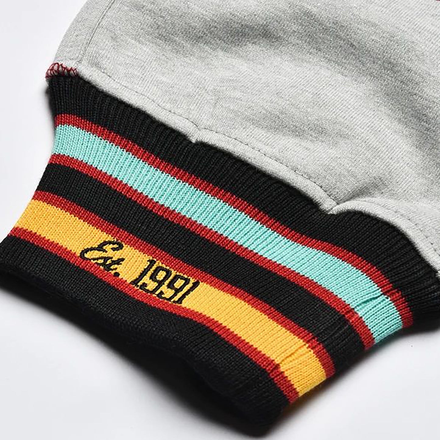 AACA Original 92 Frankenstein Stitched Sweatpants MDH.Grey / Red